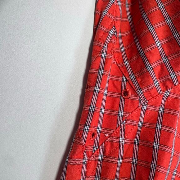 ARIAT'S Pro Series Men's Classic Plaid Print Button-Down Western Shirt XL Cowboy - Picture 11 of 13